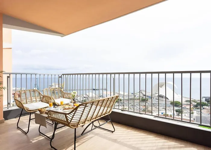 アパート Sunnyland Ocean View Tenerife サンタクルスデテネリフェ